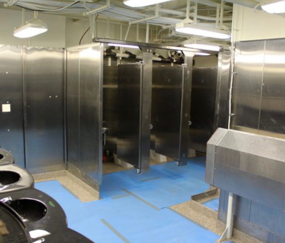Completed Marine Head Area